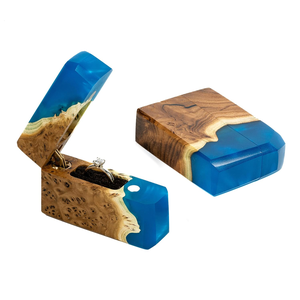 กล่องเครื่องประดับทำจากเรซินสำหรับผู้หญิงกล่องจัดระเบียบทำจากไม้และเรซินคุณภาพดีเยี่ยม - Product Image 3