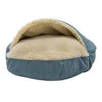 Lit carré de luxe pour chien en coton S/M/L taille couleur personnalisable motif solide emballage en Carton lavable amovible