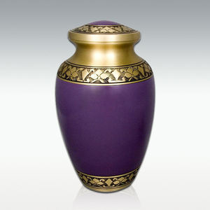 แม่ของมุกที่สง่างามทองเหลืองเผาศพโกศศพขี้เถ้าที่ขายดีที่สุดโกศมนุษย์เถ้าโกศที่มีคุณภาพพรีเมี่ยมในแบบฉบับโกศ - Product Image 6