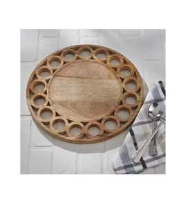 Charger Plate Restaurant hôtel snack plaque en bois pour la taille moyenne la plus exigeante de qualité supérieure - Product Image 6