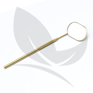 Miroir à cils professionnel avec manche en acier inoxydable robuste, nouveau style croissant, miroirs à pointe fine par innovamed - Product Image 3