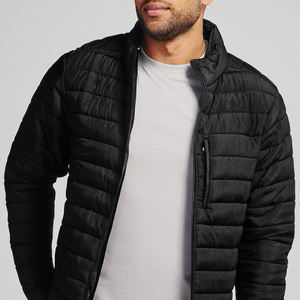 Vêtements de ville d'hiver OEM veste de créateur de haute qualité veste matelassée coupe-vent à motif d'impression personnalisé veste matelassée chaude pour hommes - Product Image 2