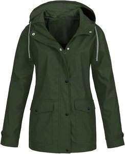 Chaqueta universitaria con capucha de rayas sólidas de longitud media para mujer, ropa de abrigo acolchada de invierno, impermeable a prueba de viento de talla grande para hombres, ropa para exteriores - Product Image 6
