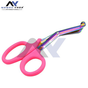 Tijeras de Emergencia para Trauma de Uso Pesado, Tijeras para Vendajes Multicolores, Paramédicos, Enfermeras de Emergencias, Estudiantes, Colores Personalizables - Product Image 2