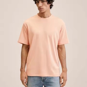 Venta caliente Camiseta personalizada para hombre Suave al tacto Gran tamaño Longitud corta Jersey sólido Precio bajo Etiqueta privada Diseño en blanco - Product Image 5