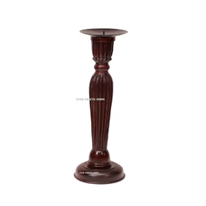 Wholesale High Quality Wood Candle Pillar Holder <b>Christmas</b> Party Tabletop Candle Decoration Scented Candles Candle Holder - Product Image 6