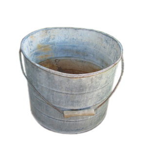 Outil de nettoyage ménager, seau en métal de luxe, seau en fer, décoration intérieure, seau en métal galvanisé, fabricant et grossiste - Product Image 2
