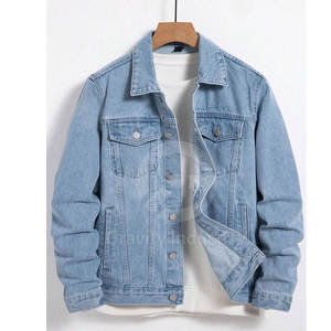 Chaquetas Vaqueras para Hombre de Primera Calidad Hechas en Pakistán, 100% Algodón, Ecológicas, Transpirables, Diseño Personalizado, Logotipo Personalizado en la Parte Delantera, Venta al por Mayor - Product Image 1