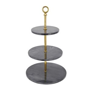 Modern Compact and Lightweight Aluminum Cake <b>Stand</b> Polished Finish for Individual Cakes Tarts <b>Cupcakes</b> - Product Image 1
