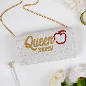Bolso de mano con cuentas de semillas de estilo bohemio hecho a mano, monedero con cuentas bordadas y logotipo personalizado, tallas de moda para mujer para promociones - Product Image 3