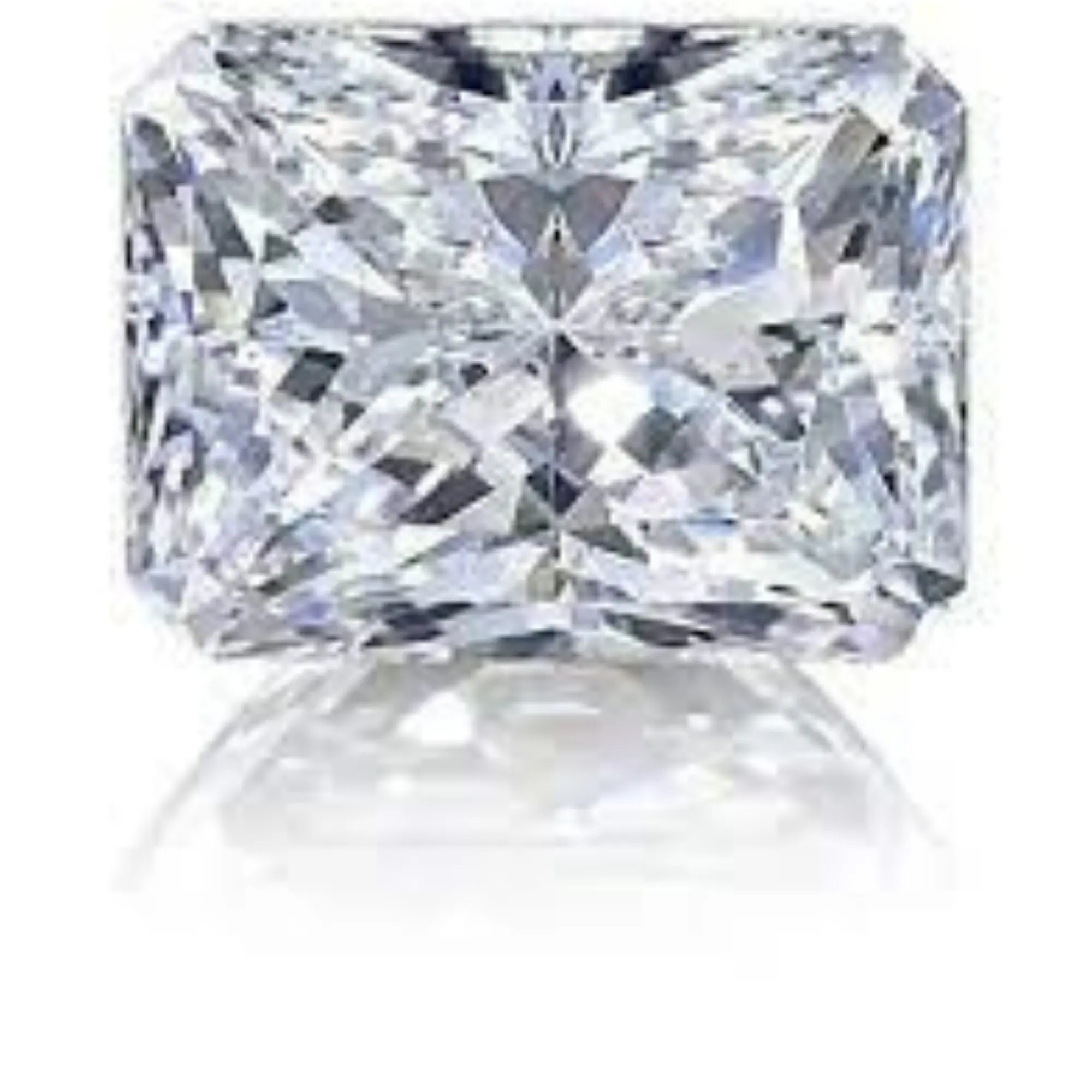 Radiante Cut7 a 8 carati di buona qualità E F colore VVS 1 chiarezza sfuso CVD diamante certificato IGI diamante