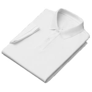 Polo personnalisé à manches courtes en tissu respirant à trois boutons doux et confortable pour les vêtements décontractés et de travail - Product Image 6