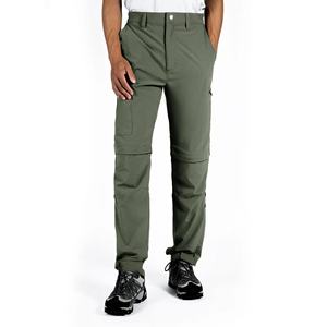 Pantalones Cargo convertibles para hombre, ropa informal con múltiples bolsillos, de calidad superior a la moda, diseño personalizado, pantalones Cargo ajustados para hombre - Product Image 3