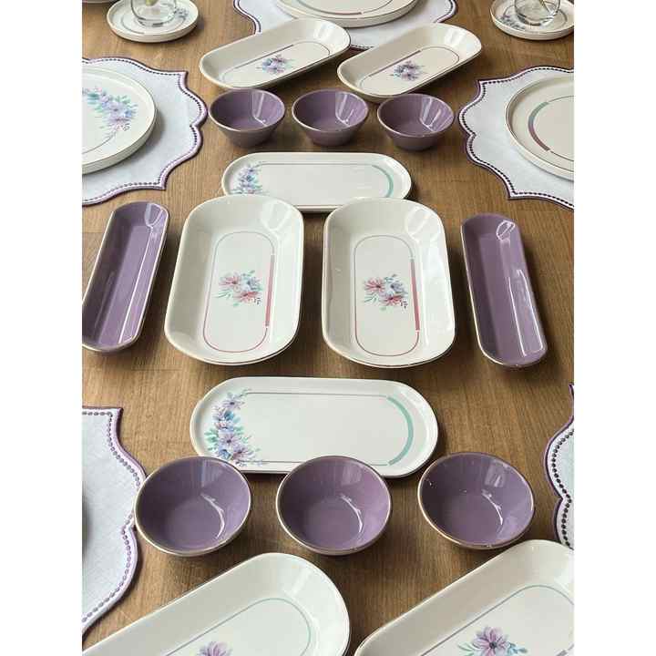 Breakfast Set Lindy 47 Pieces for 6 People