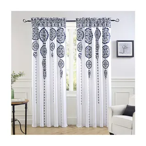 Customized Printed Top High Quality Curtains for window Decoration Curtains New Model Best Selling Curtain Design Your Own