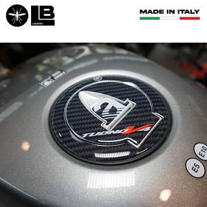 Adesivo di protezione per tappo serbatoio 3D per Aprilia Tuono V4 2011-24 adesivi per moto compatibili - Product Image 3