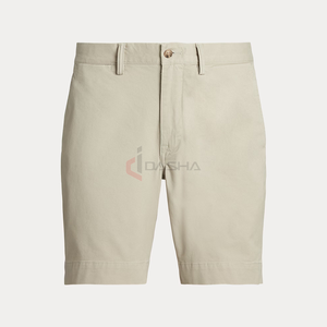 Middle Waist Summer Casual Business Stretch Classic Plain Luxury <b>Shorts</b> Custom Logo Manufacturer - Product Image 1