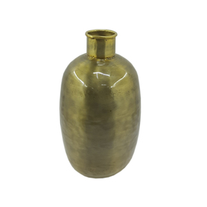 Modern Design Metal Flower Vase Gold Finished for Home Living Room <b>Tabletop</b> Decoration Customized Handmade Metal Vase - Product Image 2