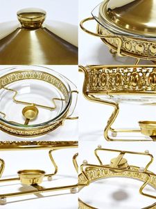 Cazuela de lujo única de estilo real, olla caliente elegante y duradera, vajilla de cocina perfecta para comidas y cenas familiares - Product Image 6