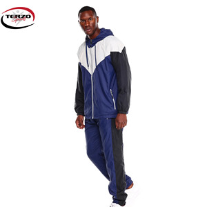 Conjunto Deportivo Personalizado de 2 Piezas para Hombre, Talla Grande, Otoño, Gimnasio, Fitness, Ecológico, Chaqueta Cortavientos de Nailon Transpirable, Chándal Estampado para Correr - Product Image 5