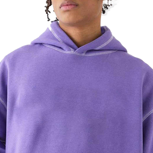 Survêtement d'hiver pour homme à capuche, uni, de haute qualité, taille personnalisée, doublure polaire, 100 % coton, respirant, durable, fabriqué au Pakistan - Product Image 6