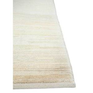 Handmade Beige & <b>Brown</b> <b>Wool</b> Rugs Boho Striped & Abstract Pattern for Entryway Hallway & Rectangle Home Decor-Pae-933 - Product Image 4