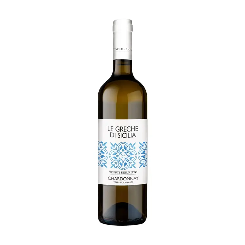 Top Quality Premium 75cl Chardonnay White Wine Le Greche di Sicilia
