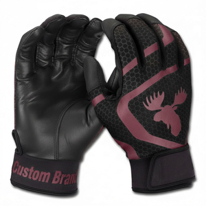 Guantes de Bateo de Béisbol y Sóftbol al por Mayor con Diseño Personalizado, Refuerzo de Durabilidad, Transpirables y con Absorción de Impactos - Product Image 3