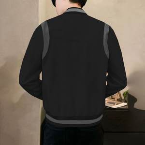 Votre propre marque de conception personnalisée personnalisée enduite avant hommes femmes bricolage à la mode col montant université veste à capuche coupe-vent - Product Image 3