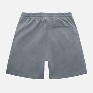Wholesale Summer <b>Sweat</b> Custom Blank Front Mid 100% Polyester Canvas Knitted <b>Mens</b> Fitness <b>Shorts</b> Workout Athletic Solid Print - Product Image 6