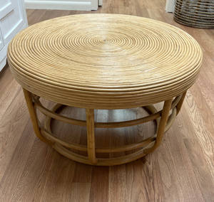 Round <b>Rattan</b> Tea <b>Table</b>, Natural <b>Rattan</b> Side <b>Table</b> With Basic Design, Handmade From Vietnam, Best Price for Wholesale - Product Image 2