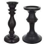 Portavelas Decorativo de Madera con Color Personalizado, Soporte para Velas de Madera Ecológico, Juego de 3 Portavelas - Product Image 3