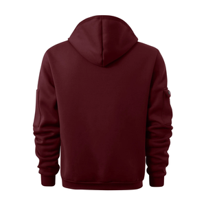 Sweatshirts à capuche et demi-fermeture éclair au design personnalisé pour hommes vente en gros exportation de sweats à capuche durables de couleur unie à la mode depuis le Bangladesh - Product Image 6