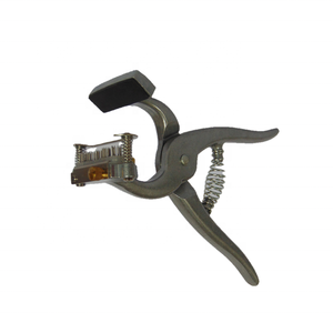 Pinze per <span class=keywords><strong>Tatuaggi</strong></span> Veterinari Nere a 5 Cifre, Attrezzatura per <span class=keywords><strong>Tatuaggi</strong></span> su Animali Domestici in Acciaio Inossidabile di Life Care - Product Image 1