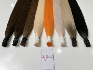 Extensions de cheveux vierges humains en vrac, 100% cheveux vietnamiens non traités, super double trame, doux, sains et lisses - Product Image 3