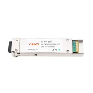 YUNVO Compatible avec Cisco 10G XFP DWDM 80km C17-C61 LC SMF Remplacement pour XFP-10G-DWDM-80km pour <span class=keywords><strong>Catalyst</strong></span> <span class=keywords><strong>3750</strong></span>-E/4900M/6500-E - Product Image 1
