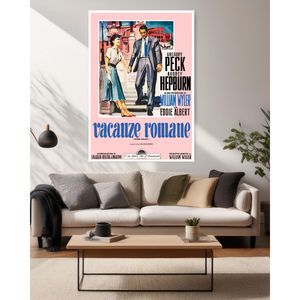 Modern Style Roman Holidays <b>Poster</b> Made of Paper for Wall Decor - Product Image 1