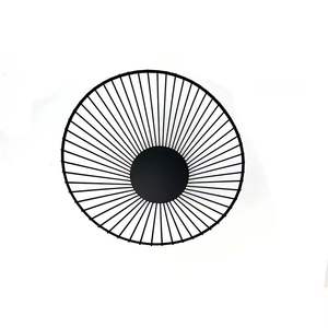 Cesta de Almacenamiento de Alimentos y Frutas Ecológica, de Metal de Alta Calidad, con Recubrimiento en Polvo, Circular, con Boca Inclinada, para Cocina - Product Image 4