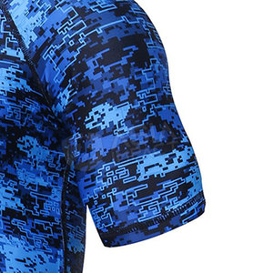 Chemise de compression personnalisée Fitness Rash Guard pour Gym MMA & Surfing Quick Dry Sportswear Fabricant OEM-ÉCHANTILLON GRATUIT - Product Image 5