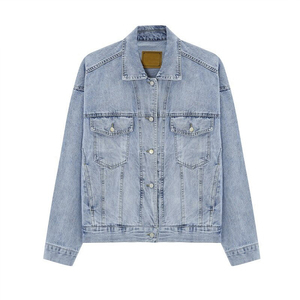 Veste en jean personnalisable en coton Vêtements pour hommes Veste en jean Vente en gros Prix bas de meilleure qualité - Product Image 2