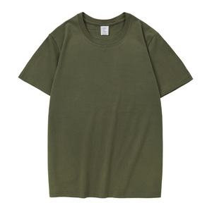 T-shirt d'été 100% coton personnalisé pour hommes T-shirts tissés GSM lourds unisexes surdimensionnés à manches courtes avec impression numérique vente en gros - Product Image 3