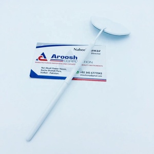 กระเป๋า PVC กระจกตรวจสอบขนตาแหลมทำจากสแตนเลสโลโก้ที่กำหนดเองขายส่งอุปกรณ์เครื่องสำอางฉลากส่วนตัว - Product Image 2