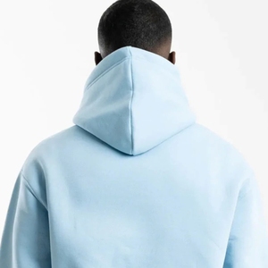 Sweat à capuche personnalisé unisexe avec fermeture éclair pour hommes 500GSM coton éponge français surdimensionné pour sweats à capuche vierges brodés avec impression bouffante - Product Image 6