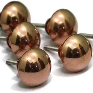 Perillas Modernas de Latón para Gabinetes, Diseño de Resina, Madera y Cuerno, Tiradores y Manijas de Latón Grabado para Armarios, Cajones, Cocina y Dormitorio - Product Image 1