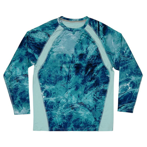 Vente en gros de chemises polo de pêche unisexes personnalisées avec protection solaire UPF 50+ UV, imperméables, à séchage rapide, uniformes tactiques, camouflage - Product Image 3