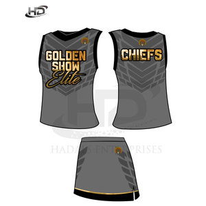 Nuevo estilo Ropa deportiva Uniforme de porristas Recién llegado Spandex Poliéster Hecho Uniforme de porristas - Product Image 3