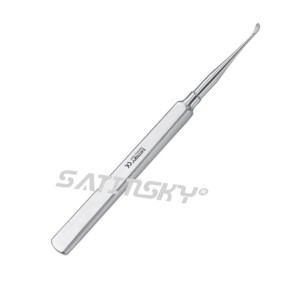 CURETAS DE HUESO MEAD 17 cm Manual Acero Inoxidable Instrumentos Dentales Certificado CE Clase III - Product Image 2