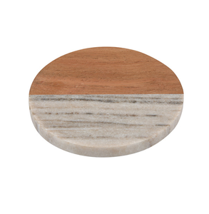 Posavasos de madera y mármol de nuevo diseño personalizado al por mayor para bebidas, logotipo impreso personalizado, precio más bajo de alta calidad - Product Image 1