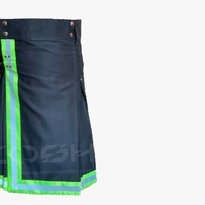 COSH KILTS Kilt de pompier bleu résistant aux flammes Poches renforcées et caractéristiques de haute performance - Product Image 2