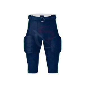 Uniforme de fútbol americano de color liso de diferentes estilos Uniforme de fútbol americano de secado rápido sublimado - Product Image 4